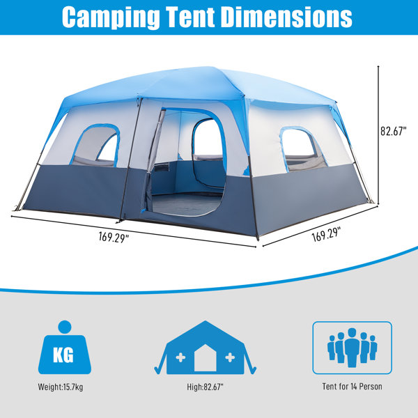 Winado 12 Person Tent | Wayfair